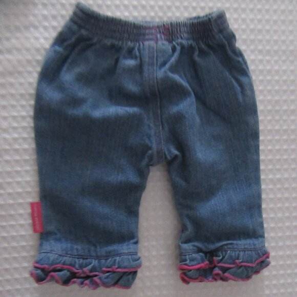 Baby Newborn Light Coloured Blue Jeans - Picture 3 of 4